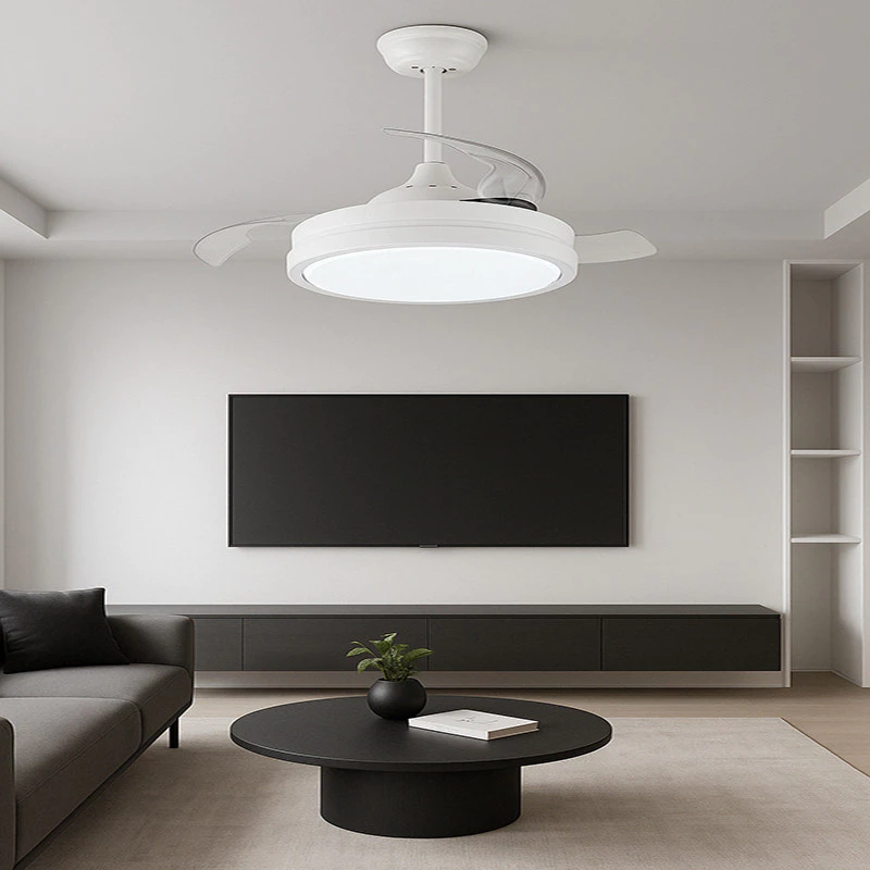 Ventilador de Teto Retrátil LED 42" — Branco Luz Lateral - Imagem 6