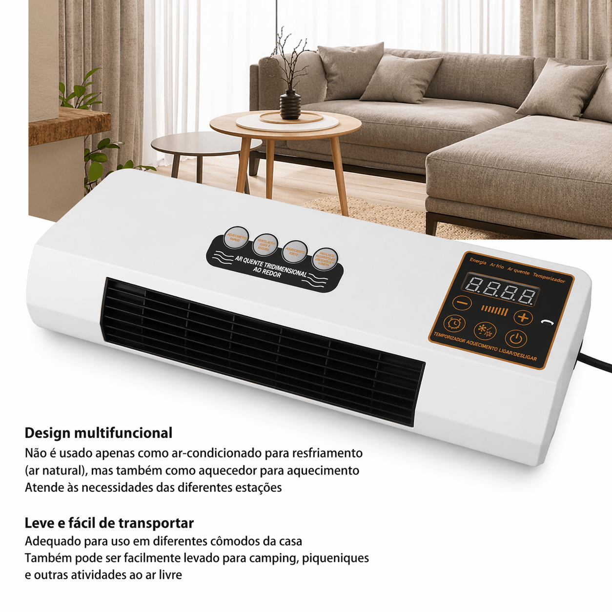 Climatizador Ice Pro de Parede - 4.000 BTU - Imagem 2